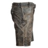 Bavarian German Lederhosen Suede Leather Cracker Shorts